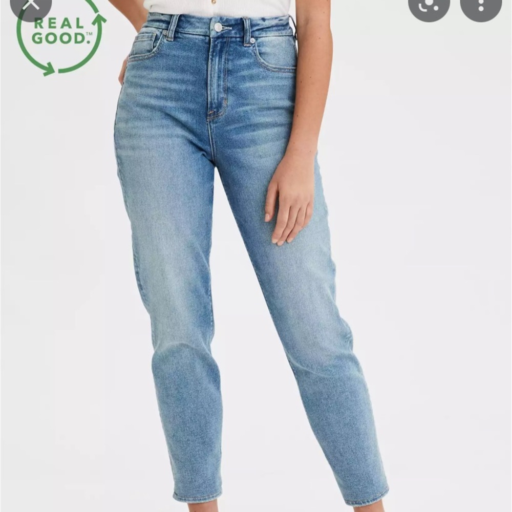 AEO Stretch Mom Jeans